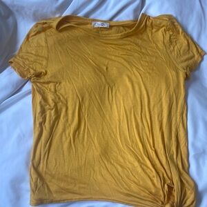 NEW!! Olivia Rae Basic Yellow Tee